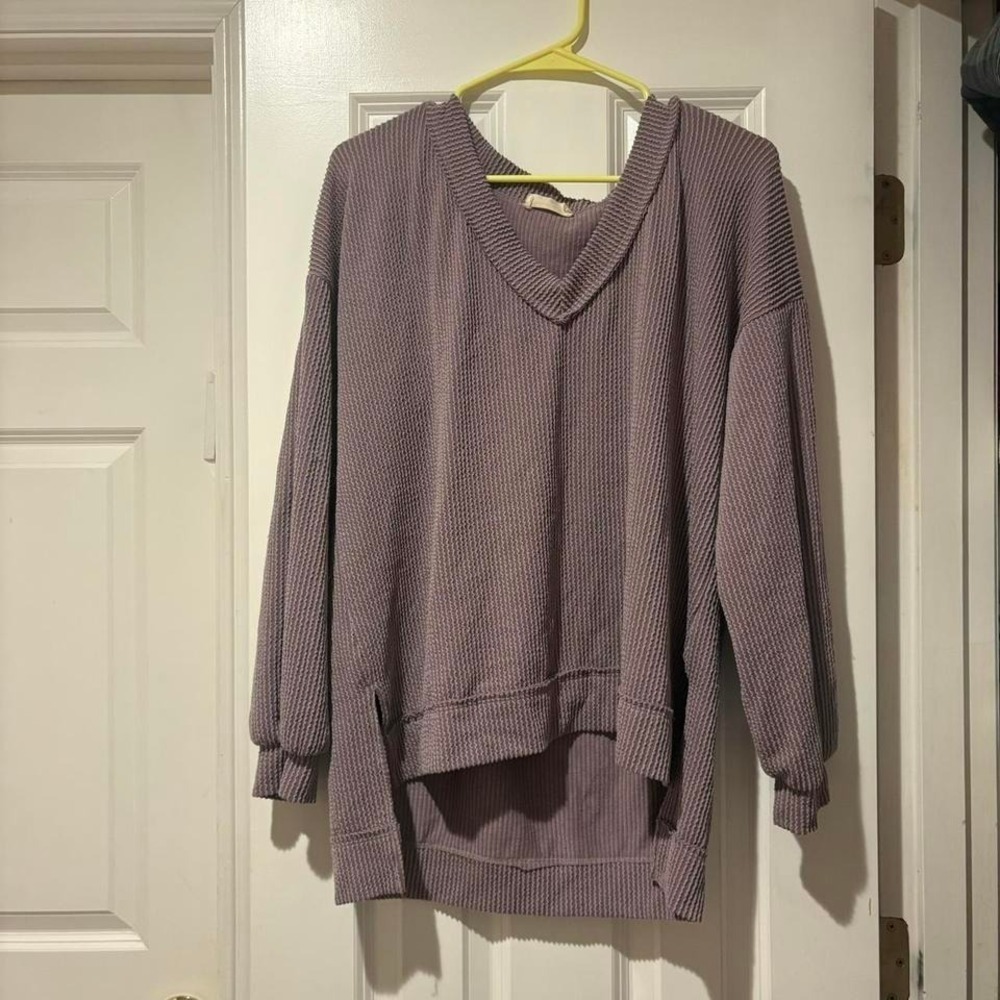 Altar'd State Diya Ribbed‎ Tunic Size Extra Small